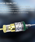 Oil Fuel Pump With Double Filter For 2KW 3KW 5KW Diesel Heater Inline Electric Dosing Pump Pulse Metering Fuel Delivery