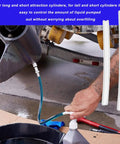 Using Quart Bottle Fluid Pump for Transmission Fluid Transfer Manual Siphon with 4cc per Stroke