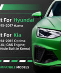2Pc Front Lower Control Arm Ball Joint Assembly Set For Hyundai Azera 2015 2016 2017 And Kia Optima 2014 2015 Driver And Passenger Sides With Ball Joint Replacement For Smooth Steering And Stable Handling fit for Hyundai Azera and Kia Optima