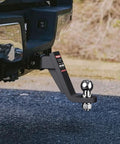 Trailer Hitch Mount With Two Inch Ball For Two Inch Receiver, Six Inch Drop, Rock Solid Towing Up To Seven Thousand Five Hundred Pounds