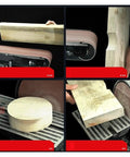 Buy This Compact Electric Belt Sander And Desktop Metal Grinder For Woodworking Plus Smooth Metal Finishing Straight Up Nifty Tiny Workbench Beast That Looks Dang Cool And Ready To Crush Any Rough Sanding Job Right Now showing wooden pieces being polished on machine.
