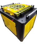 No Sweat 4000W Electric Rebar Bender Machine For Shaping 6 To 50 Mm Bars Built Damn Tough, showing top view with smooth disc.