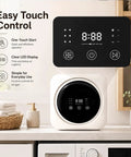 2 In 1 Mini Washer And Dryer Combo Is A Hella Compact Game Changer, featuring easy touch control and LED display for simple operation.