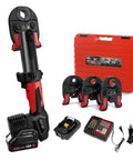 Get Your Hands On This Awesome Mini Copper Press Tool With Battery Powered Cordless Design Featuring Three Jaws For Half Inch And Three Quarter And One Inch Pipes It Is Lightweight Plus Portable Making Plumbing Jobs A Snap With Quick Reliable Crimps.