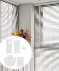 32 Piece Pleated Blind Repair Kit With Easy To Install Parts For Quick Fixes And Replacement Accessories shown near window blinds