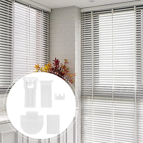 32 Piece Pleated Blind Repair Kit With Easy To Install Parts For Quick Fixes And Replacement Accessories shown near window blinds