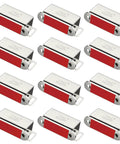 Heavy Duty Cabinet Magnets 12 Pack Magnetic Door Catch Stainless Steel for Kitchen Cabinets and Cupboards with Strong Closures Drawer Magnet Durable 304 Stainless Steel for Wet Environments