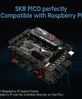 High Performance 3D Printer Control Board With Integrated TMC2209 Four Axis RP2040 Chip And Fuse Protection Straight Fire Upgrade For Voron Builders And Gear Heads on Raspberry Pi.