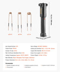 Heavy Duty Magnetic Induction Heater Kit with three precision coils sizes for fast nut extraction and rust removal.