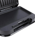 Tnfeeon Nonstick Electric Indoor Grill And Panini Press Maker, 750W Portable Countertop BBQ nonstick cooking plate.
