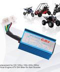 AC 6 Pin Racing CDI Box For CG125 150cc 200cc 250cc Vertical Engines, Plug And Play Replacement For ATV Dirt Bike Go Kart Scooter