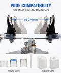 Air Driven Paint Can Mixer For 1 To 5 L Round And Square Buckets, Pneumatic Shaker With 30 Degree Oscillation And Adjustable Clamp System For Mixing Ink Adhesive And Coatings, A DIY Friendly Pro Grade Tool For Any Shop. showing 1–5 L can clamp