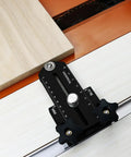 Heavy Duty Thin Rip Jig Fence Guide Compatible With Most Table Saw Band Saw Router Table For No Sweat Precision Cutting on miter slot.