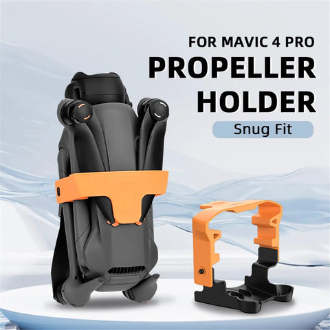 Propeller Holder And Blade Guard For Mavic 4 Pro Drone Propeller Fixator Stabilizer Mount Bottom Cover Clamp Travel Ready RC Accessories