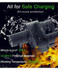 Top Shelf Premium Heavy Duty CCS2 To NACS Charger Adapter 250A Fast EV Convertor showing waterproof IP54 design.