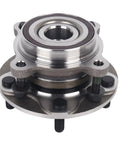 Front Wheel Hub And Bearing Assembly 515202 Fits Toyota Sequoia 2008 2018 And Tundra 2007 2018 4WD Replacement Beefed Up Premium Quality Durable Hub Bearing Kit For Smooth Ride showing detailed construction with bolts and metal finish