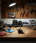 RC Car Differential Gear Component Set For Stable Power Transmission And Durable Metal Construction on workbench