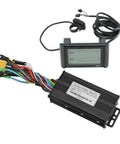 26A Sine Wave Brushless Motor Controller Kit With S900 LCD Display For Electric Bikes 24V 36V 48V 500W 750W Three Modes Hall Or No Hall Compatible