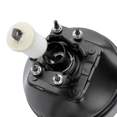 Heavy Duty Vacuum Brake Booster For Chevy Camaro And Pontiac Firebird 1993 To 2002 view showing top detail and mounting points.