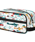 Cartoon Colorful Airplane Makeup Bag Travel Toiletry Kit Durable Dopp Kit Portable Cosmetic Wash Bag Pouch For Women And Men