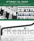 32 Piece Slatwall Hook Set With 2 Inch 4 Inch 6 Inch And 8 Inch Heavy Duty Display Hooks for displaying socks on a wall panel