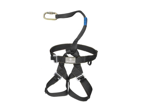 Backyard Zip Line Kit With Riding Gear, Heavy Duty 350 Pound Capacity, Industrial Galvanized Cable, weather-resistant harness
