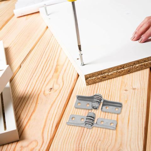 Installation of Stainless Steel Torque Hinge Set With Damping For Doors Cabinets And Windows 0.8 Nm Positioning Hinge