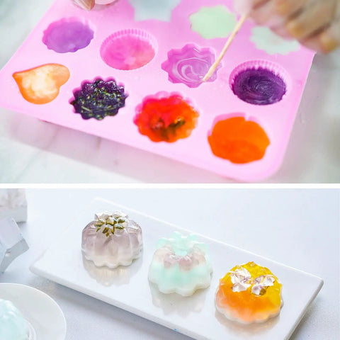 All Ages Soap Making Kit With Melt And Pour Bases Shea Butter And Clear Bases Essential Oils And Fragrances Silicone Molds