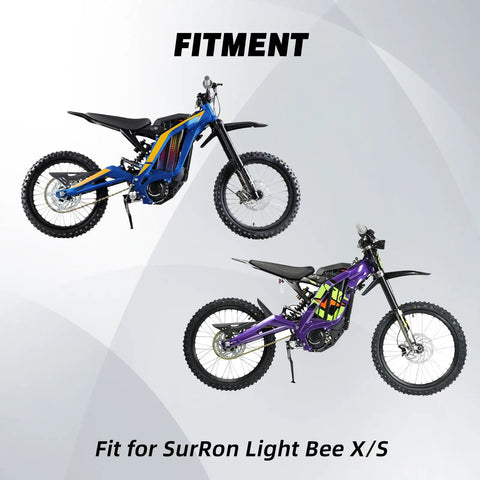 Electric Dirt Bike Throttle Handle For Surron And Ebikes Fast Response Nylon Twist Throttle Tube Easy Install Replacement shown.