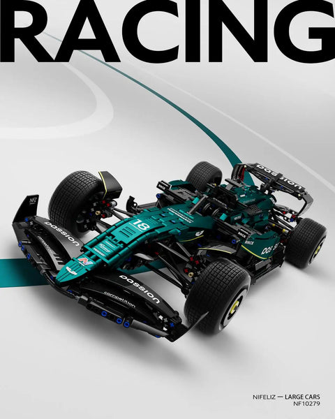 1:8 Scale Formula 1 Racing Car Building Kit For Adults With Sick Realistic Detailing And Working Steering Linkage Dope Build Model