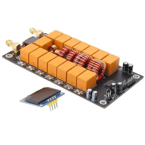 Antenna Tuner Board With Screen ATU 100 Kit For Ham Radio Geeks, 1.6mm Double Sided PCB, 400mA Max Current Tuning Device