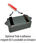 Self Charging Solar GPS Tracker For Trailers, Equipment, Vehicles And Assets with optional magnet kit attachment