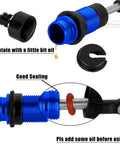 Sick Rc Car Upgrades For Losi 1 24 Micro B And 1 28 Micro T 2S Racing Buggy Navy Blue shock with oil seal detail and components.