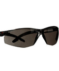 Built Tough Black Safety Glasses With Grey Scratch Resistant Lenses Deliver Zero Fog hassle thanks to Scotchgard Anti Fog Coating.