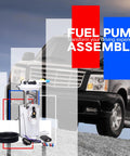 Drop In Electric Fuel Pump Assembly With Sensor And Sending Unit For 2002-2003 Cadillac Escalade V8 5.3L 6.0L, 2000-2003 Chevy Tahoe V8 4.8L 5.3L, 2000-2003 GMC Yukon V8 4.8L 5.3L Replaces OE FG0324 E3508M product display