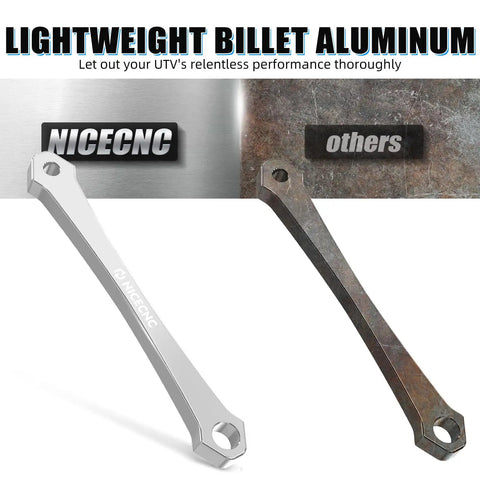 Precision Clutch Alignment Tool comparison, silver lightweight billet aluminum tool and dark tool, designed for Polaris RZR 900. Keep Your Beast Shiftin Smooth And Knock Out Belt Drag On Tough Terrain This Precision Clutch Alignment Tool Drops Right Into Polaris RZR 900 Specs Fast.