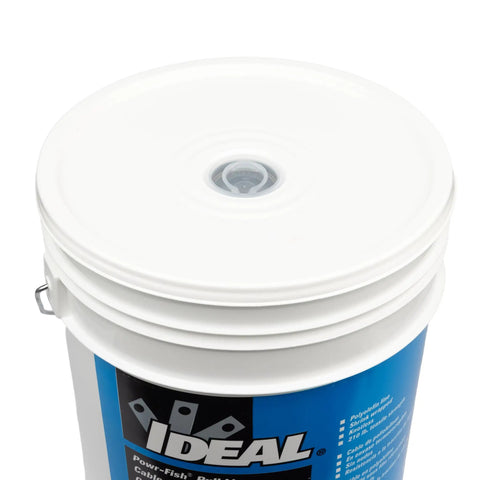 Heavy Duty Wire And Cable Pull Line A Real Workhorse Six Thousand Five Hundred Feet Long With 210 Pound Tensile Strength White With Blue Tracer For Electrical And Communications Installations