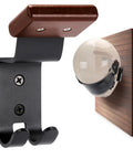 Heavy Duty Helmet Wall Mount And Gear Organizer Rack Built From Solid Wood And Steel 2 Sturdy Hooks with mounted helmet