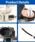 Heavy Duty Battery Current Sensor And Power Monitor Swap Fast On Chrysler Dodge Jeep Rigs, showing sensor components and wiring.