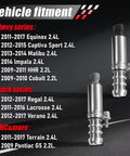 Chevy Engine Timing Chain Kit For 2.2L 2.4L Ecotec With Guide Rail Set Fits 2009-2017 Equinox Malibu vehicle fitment details