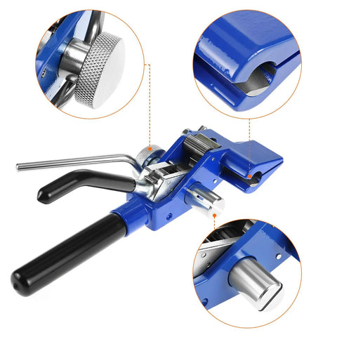 Stainless Steel Banding Tool Tensioner Pro Grade For 4 To 20mm Wide Straps And 0.4 To 0.8mm Thick Bands, detailed view