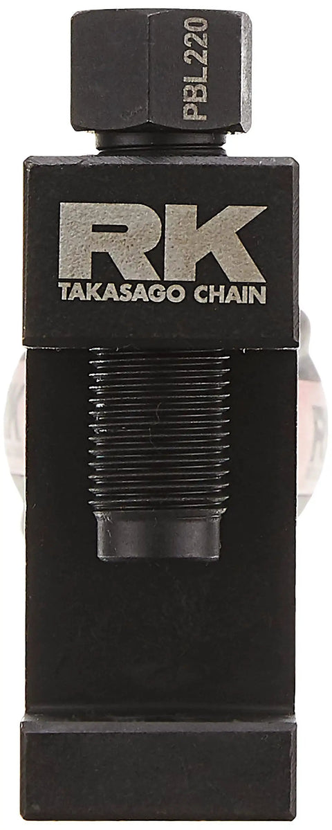 Close-up of Universal Chain Breaker And Cutter Tool For 40 And 50 Chain Types With Press Fit And Rivet Tool front view