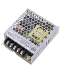 Tough As Nails Rock Solid Ultra Slim Fanless AC To DC Converter 24V 2.2A 52.8W in metal enclosure for industrial use.