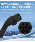 Heavy Duty Top Shelf Type 2 EV Charging Cable 32A 7KW Portable Electric Vehicle Charger Cord 1 Phase Female To Male Plug 10 Meter EVSE Station Juice Cable with 7-hole charging gun tip