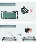 Comparison of Go To Garden Kneeler And Seat Foldable Gardening Stool designs, showing sturdy frame and easy fold mechanism.