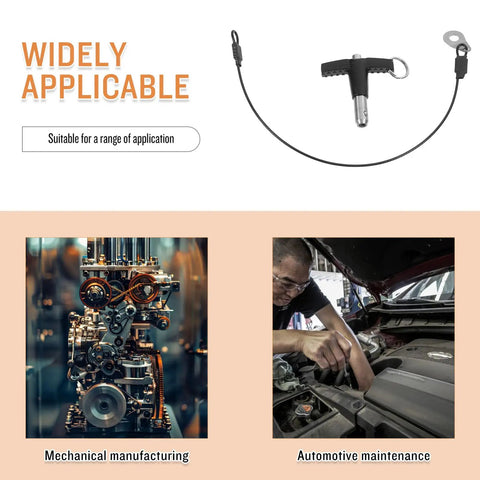Premium Heavy Duty Quick Release Locking Pin With T Handle Ball Grip For Machinery And Truck Equipment Rock Solid Secure Attachment No Sweat Install Snug Connector