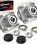 Front Wheel Hub Assembly For TXT Medalist Golf Cart Models From 2001.5 Through 2013 With Bearing Oil Seal Dust Cover Kit