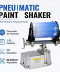 Air Driven Paint Can Mixer For 1 To 5 L Round And Square Buckets, Pneumatic Shaker With 30° oscillation and adjustable clamp