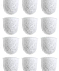 12 Pack Replacement Water Filter Pods For Coffee Maker System 10 Cup Coconut Activated Charcoal Filters Remove Impurities And Odor