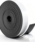 2 In X 1 8 Inch Thick Foam Weather Stripping Tape Single Sided Adhesive Seal on a roll for sealing drafts and noise gaps.